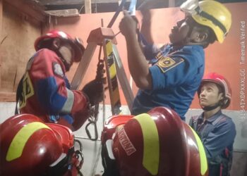 Lansia Tercebur Sumur di Ciseeng, Damkar Berhasil Evakuasi 25 Menit