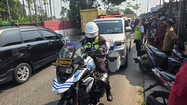 Diduga Sakit, Pengendara Motor Tewas Di Parung