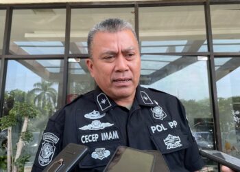 Satpol PP Tertibkan 96 PKL Jelang Laga Piala AFF Hyundai Cup 2026 di Stadion Pakansari
