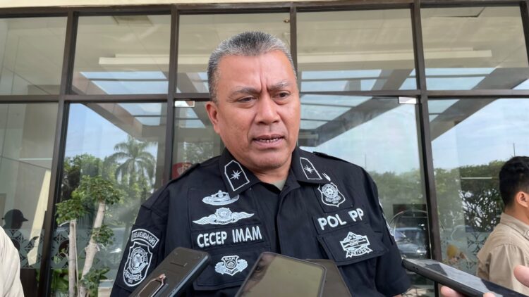 Satpol PP Tertibkan 96 PKL Jelang Laga Piala AFF Hyundai Cup 2026 di Stadion Pakansari