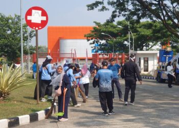 Jelang Indonesia Kontra Vietnam pada AFF 2026, Pemkab Bogor Korve Masal di Stadion Gelora Pakansari