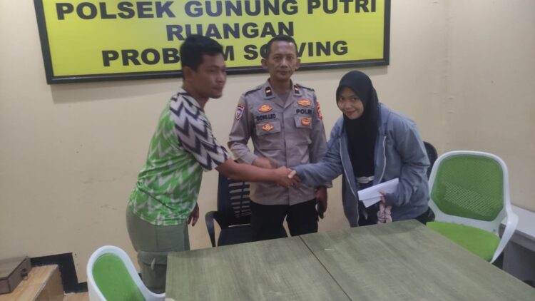 Percobaan Pencurian Motor di Kota Wisata Gunung Putri Berakhir Damai