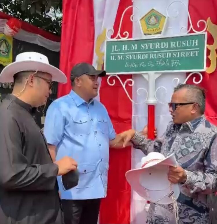 Bentuk Penghormatan, Rudy Susmanto Ubah Jalan Lingkar Jonggol jadi Jalan H.M Syurdi Rusuh