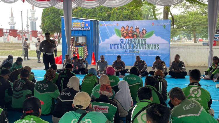 Polres Bogor Rangkul Ojol Kamtibmas, Perkuat Sinergi Jaga Keamanan Wilayah
