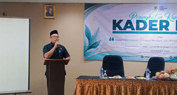 Pelatihan PKK Dapil II: Achmad Fathoni Tekankan Prioritas SDM