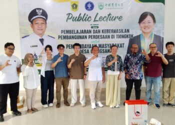 Desa Ciangsana Gelar Public Lecture, Gali Inspirasi Pembangunan Perdesaan dari Tiongkok