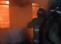 Gegara Cas HP, Gudang dan Mes di Bojonggede Bogor Ludes Terbakar