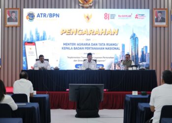 Sebarkan Semangat Transformasi Layanan Pertanahan, Menteri Nusron: Untuk Memberikan Kepastian kepada Masyarakat