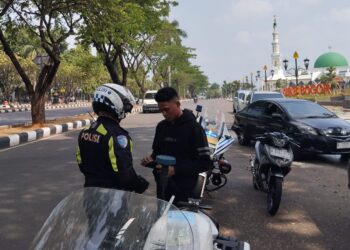 Satlantas Polres Bogor Jaring 5 Pelanggar di Jalur Tegar Beriman, Knalpot Brong Jadi Sasaran Utama