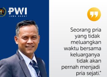 Tantan Sulthon Resmi Daftar Calon Ketua PWI Jawa Barat