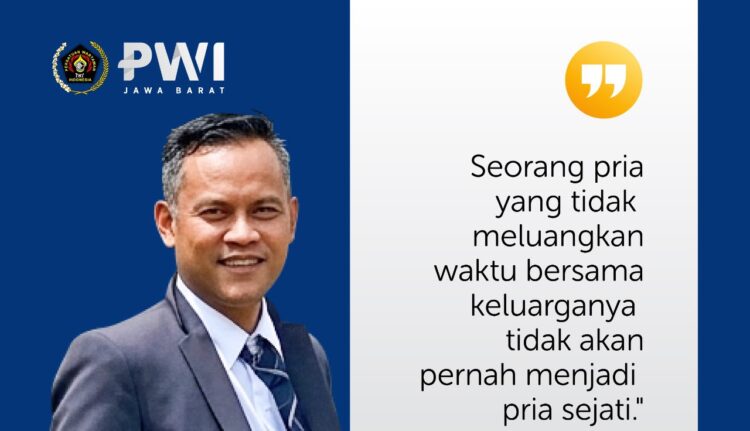 Tantan Sulthon Resmi Daftar Calon Ketua PWI Jawa Barat