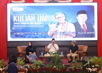 Tak Sekadar Ilmu Pertanahan, Rocky Gerung Nilai Taruna/i Politeknik Agraria STPN Belajar Banyak Disiplin Ilmu