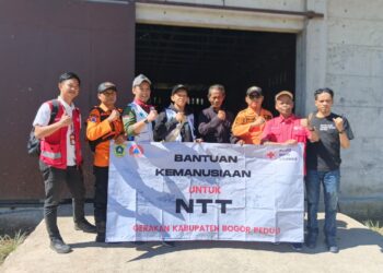 7 Relawan Kabupaten Bogor Tiba di NTT, Ini Tiga Agenda Utamanya!