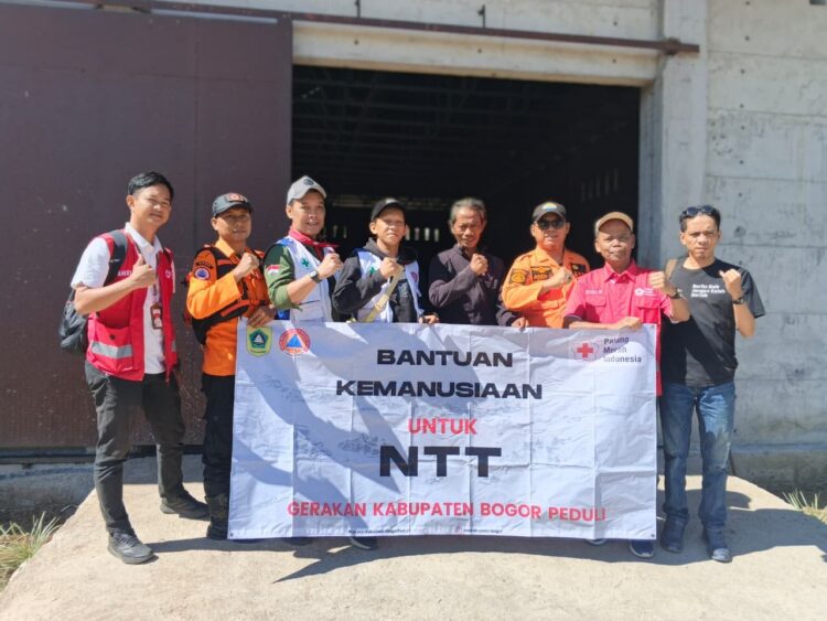 7 Relawan Kabupaten Bogor Tiba di NTT, Ini Tiga Agenda Utamanya!
