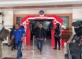 Kantor ATR/BPN Kabupaten Bogor I Dijaga Aparat Bersenjata Laras Panjang, Diduga Ada Penggeledahan