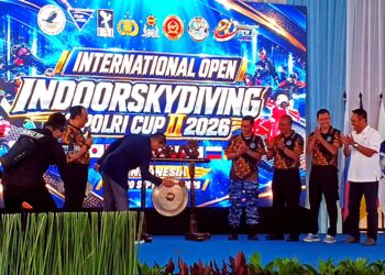 ‎International Open Indoor Skydiving Championship Kapolri Cup II 2026 Resmi Dibuka