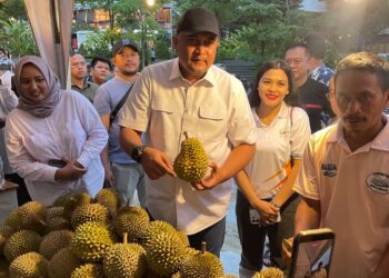Festival Durian di Sentul, Rudy Susmanto Dorong Durian Lokal Bogor Tembus Pasar Global
