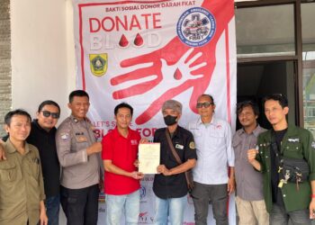 Selamatkan Nyawa Lewat Setetes Darah, FKAT Tlajung Udik Gelar Bakti Sosial Donor Darah