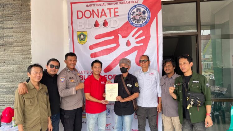 Selamatkan Nyawa Lewat Setetes Darah, FKAT Tlajung Udik Gelar Bakti Sosial Donor Darah