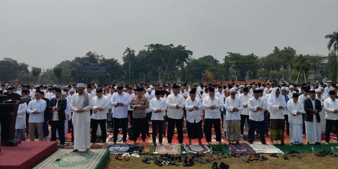 Forkopimda Kabupaten Bogor Laksankan Salat Istisqa, Meminta Hujan Turun Saat Kemarau Panjang