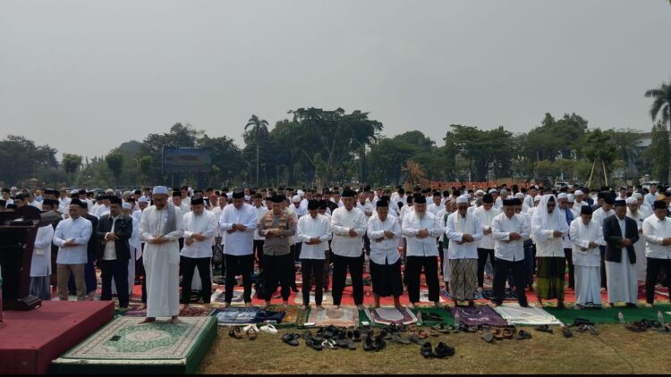 Forkopimda Kabupaten Bogor Laksankan Salat Istisqa, Meminta Hujan Turun Saat Kemarau Panjang
