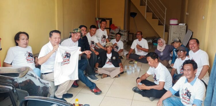 Kenakan Kaos “Bukan Wartawan Pendopo” Jadi Bentuk Keprihatinan Para Jurnalis Dengan Kondisi Pemkab Bogor