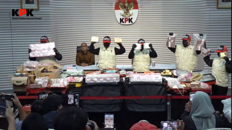 OTT ATR/BPN, KPK Sita Rp106,3 Miliar dalam Rupiah dan Valuta Asing