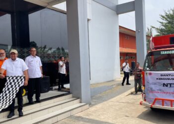Pemkab Bogor Lepas Dua Truk Bantuan Kemanusiaan untuk NTT