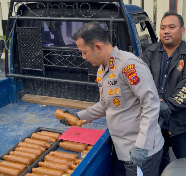 Polres Bogor Ungkap Peredaran Merkuri Ilegal di Babakan Madang, Hampir 1 Ton Disita