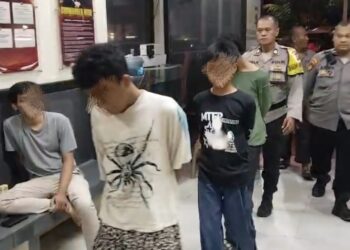 Polsek Gunung Putri Gagalkan Dugaan Tawuran Pelajar di Bojong Nangka, Lima Remaja Diamankan