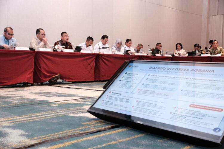 Konsinyering RUU Pengaturan Reforma Agraria, Wamen Ossy Harapkan Kebijakan yang Adil dan Mampu Selesaikan Persoalan Agraria