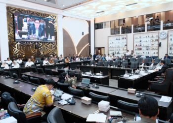 Wamen Ossy Rapat Kerja Bersama Baleg DPR RI Bahas Penyusunan RUU Reforma Agraria