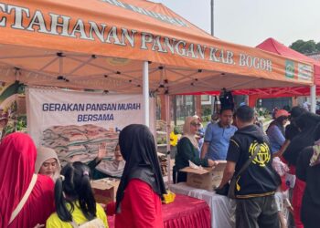 Peringati Hari Pangan Sedunia 2026, DKP Kabupaten Bogor Bagikan Sayur dan Buah Gratis