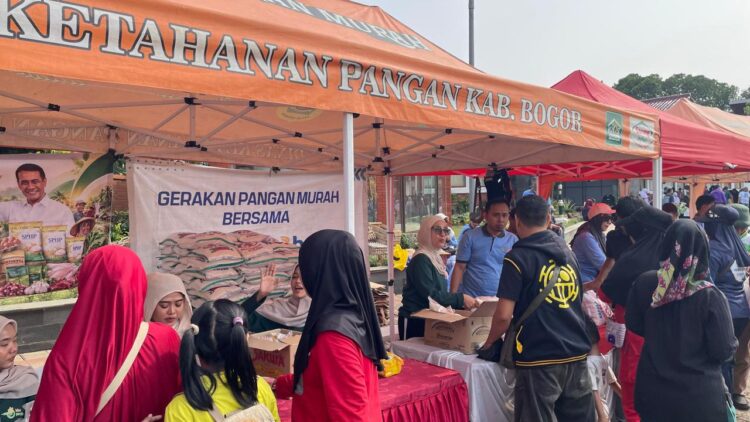 Peringati Hari Pangan Sedunia 2026, DKP Kabupaten Bogor Bagikan Sayur dan Buah Gratis