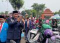 Momentum Hari Sumpah Pemuda, KNPI Kabupaten Bogor Gelar Ganti Oli Gratis untuk Ratusan Ojol