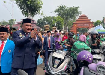 Momentum Hari Sumpah Pemuda, KNPI Kabupaten Bogor Gelar Ganti Oli Gratis untuk Ratusan Ojol