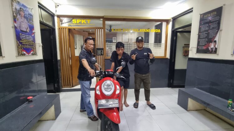 Residivis Curanmor Kepergok Juru Parkir saat Hendak Gasak Motor di Kota Wisata