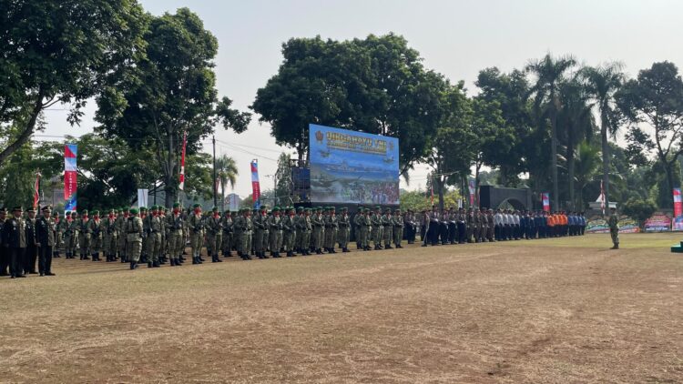 Upacara HUT ke-81 TNI di Makodim 0621 Kabupaten Bogor, Beri Penghargaan dan Pesan untuk Prajurit