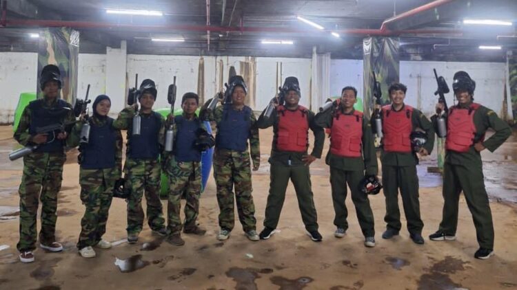 Rudy Susmanto Kenalkan Wahana Paintball di Hotel Horison Ultima Sayaga