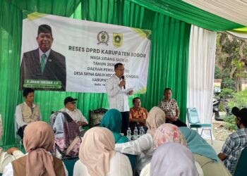 Reses Mandiri Junsam di Jonggol Diserbu Ratusan Warga, Perbaikan PJUTS Jadi Sorotan