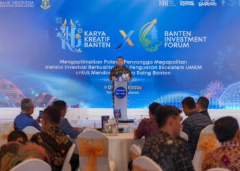 Bicara dalam Banten Investment Forum 2026, Wamen ATR/Waka BPN: Kepastian Pertanahan dan Tata Ruang Jadi Fondasi Investasi