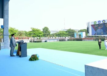 Hadiri HUT ke-81 TNI, Wamen Ossy: Perjalanan Panjang Pengabdian dalam Menjaga Kedaulatan Bangsa